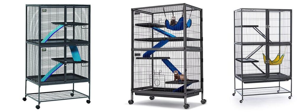 Chinchilla Cage combined image