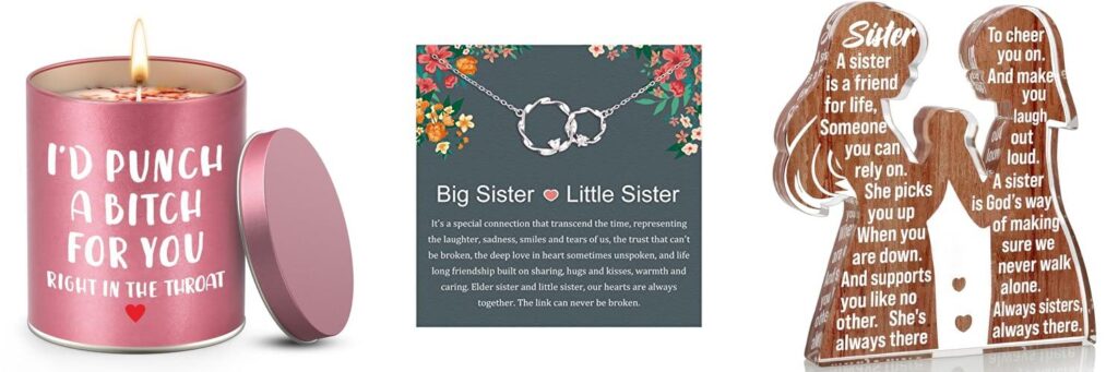 Top 5 Christmas Gifts For Sister: Our Ultimate Gift Guide Review 2 Christmas Gifts For Sister combined image