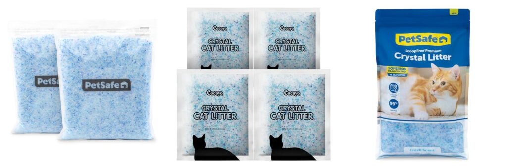 Crystal Cat Litter combined image