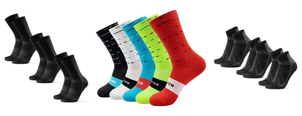 Cycling Socks combined image
