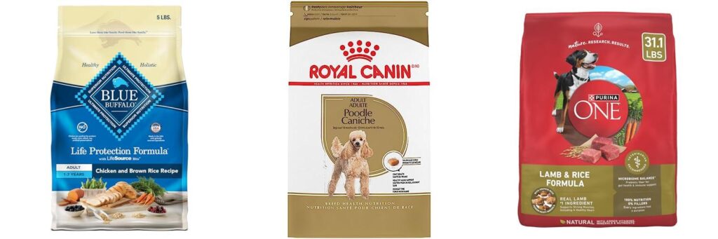 Dog Food For Goldendoodles combined image