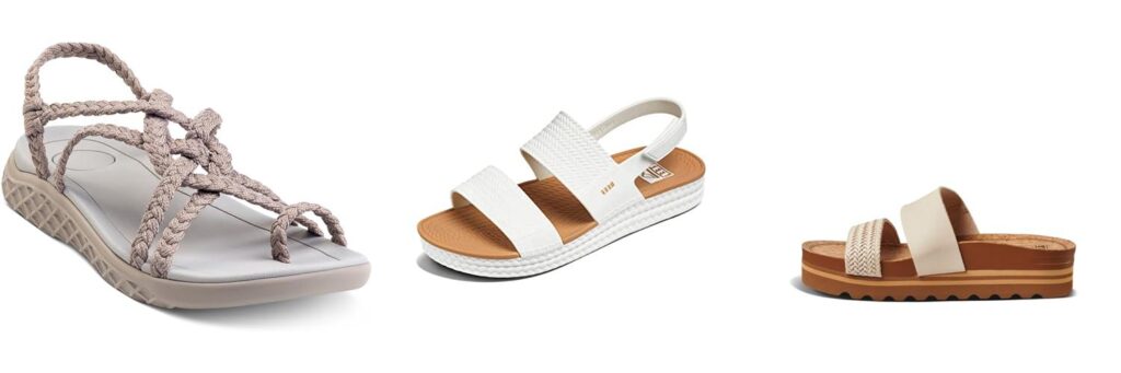 Europe Walking Sandals combined image