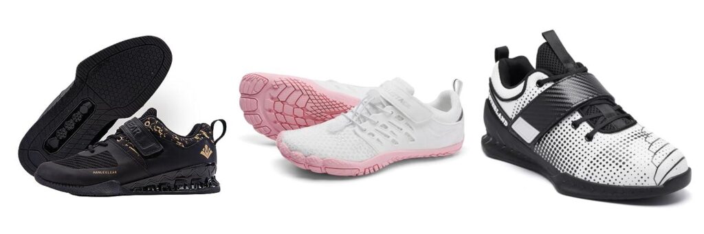 Female Weightlifting Shoes combined image