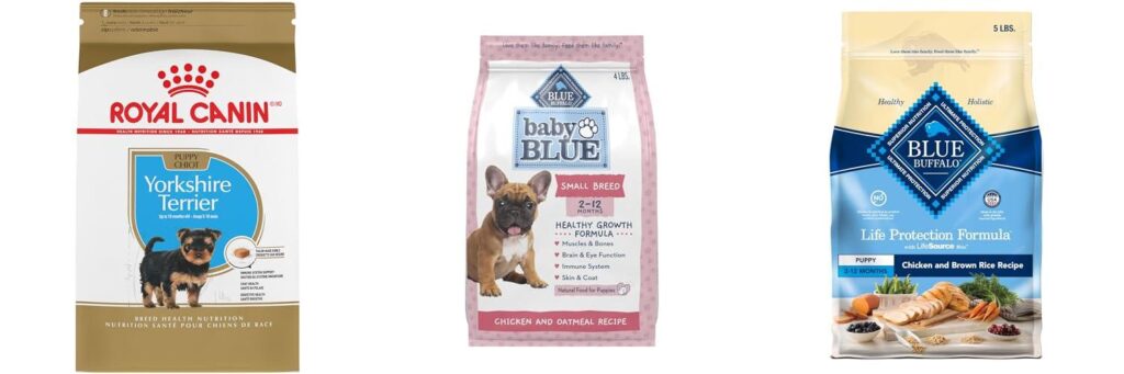 Food For Yorkie Puppy combined image