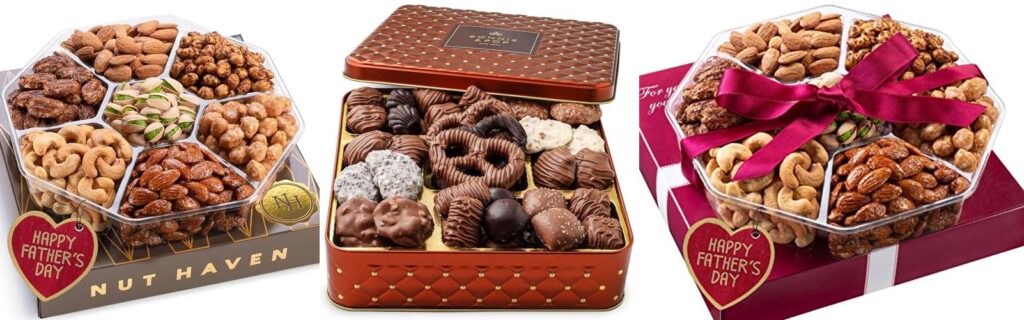 Food Gifts For Christmas combined image