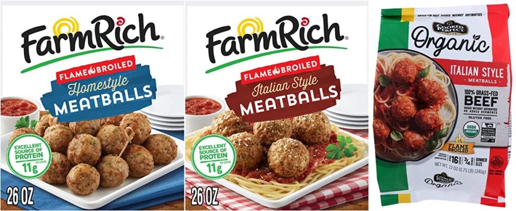 Frozen Meatballs combined image