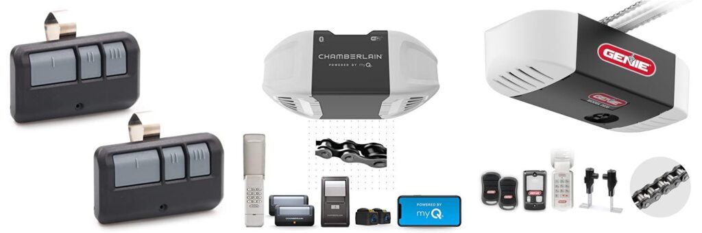 Garage Door Opener combined image