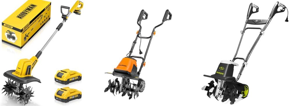 Garden Tiller combined image