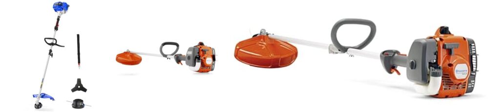 Gas Powered Weed Eater combined image