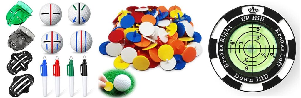 Golf Ball Markers combined image