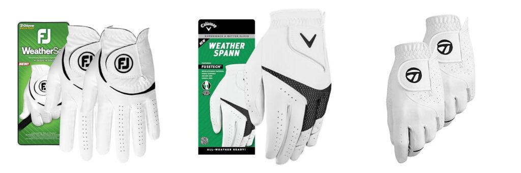 Golf Gloves combined image
