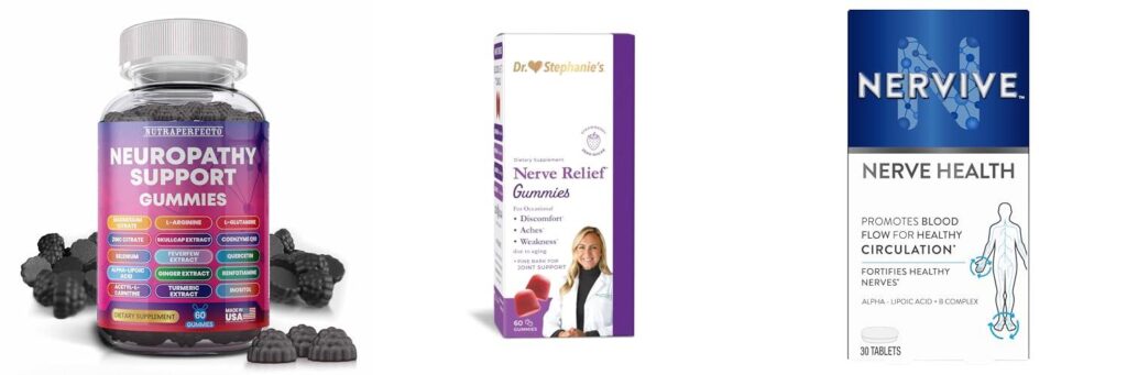 Gummies For Nerve Pain combined image