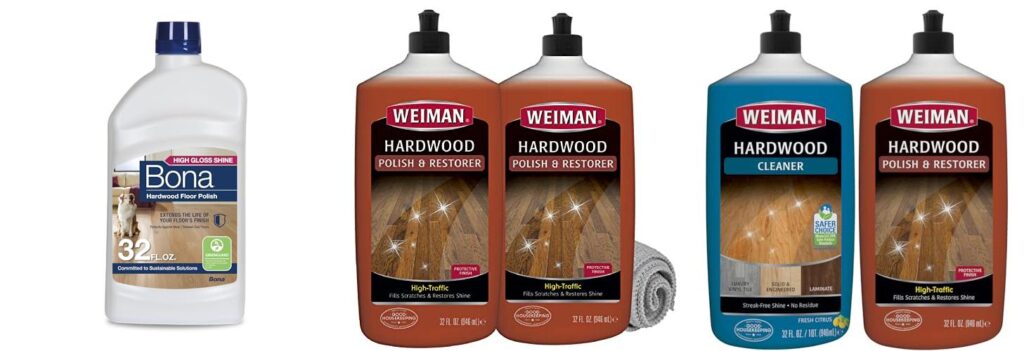 Hardwood Floor Polish combined image