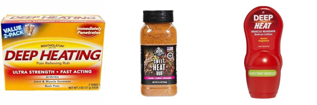 Heat Rubs combined image