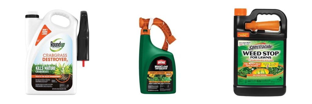 Herbicide To Kill Crabgrass combined image