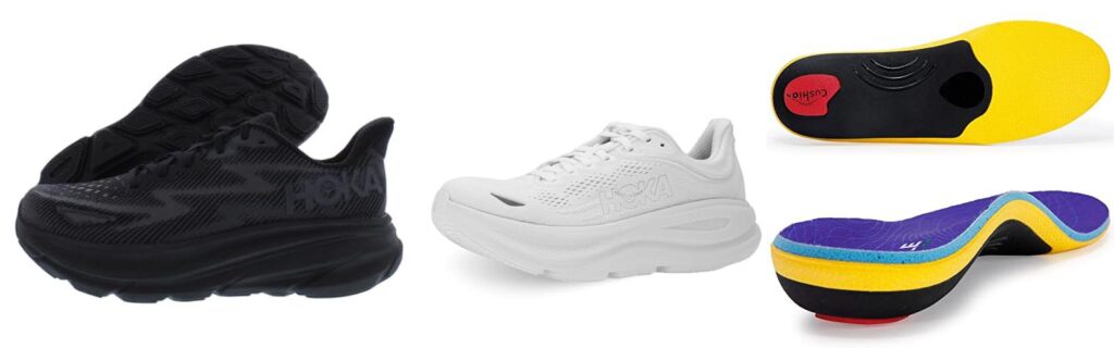 Hoka For Plantar Fasciitis combined image