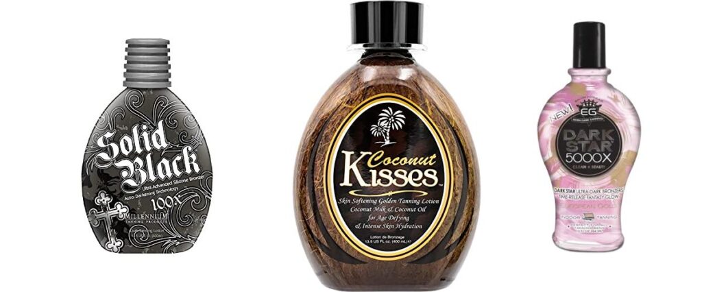 Indoor Tanning Bed Lotion combined image