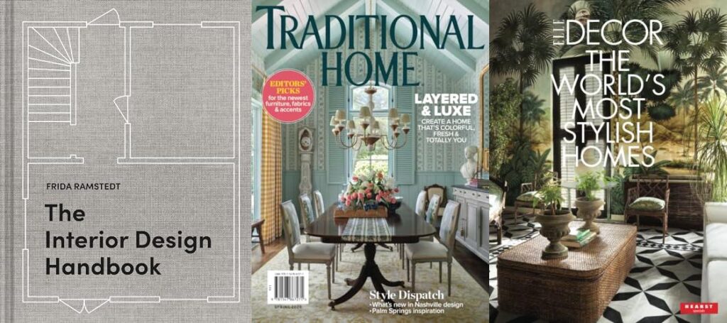 Interior Design Magazines combined image