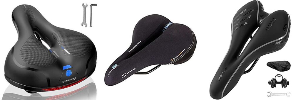 Ladies Bicycle Saddle combined image