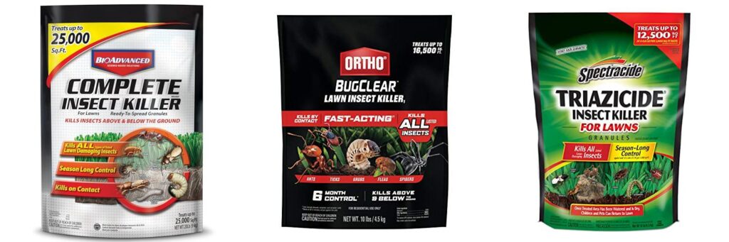 Lawn Insect Killer Granules combined image