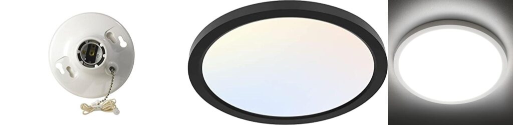 Light Fixture For Closet combined image