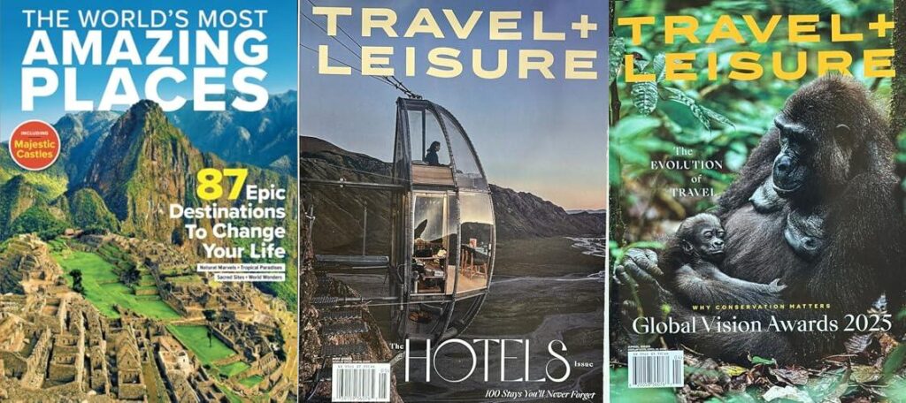 Magazine For Travel combined image