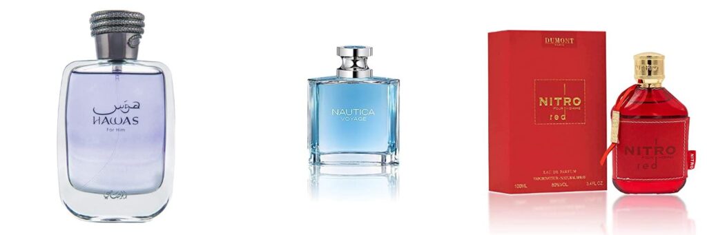 Masculine Summer Fragrance combined image