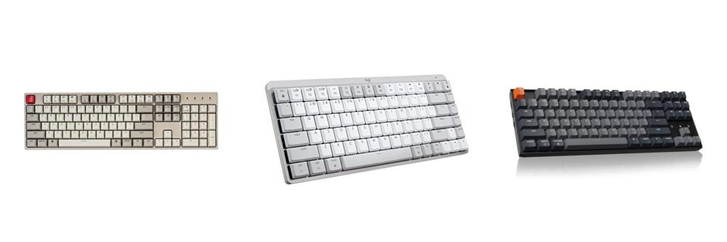 Mechnical Keyboard For Mac combined image