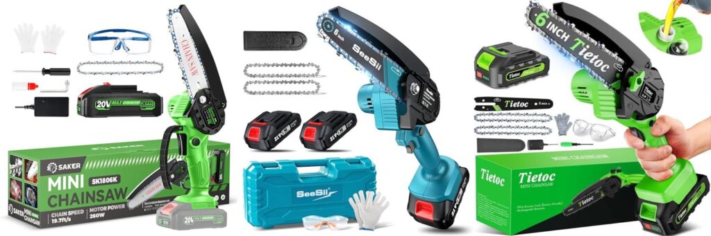 Mini Chain Saw combined image