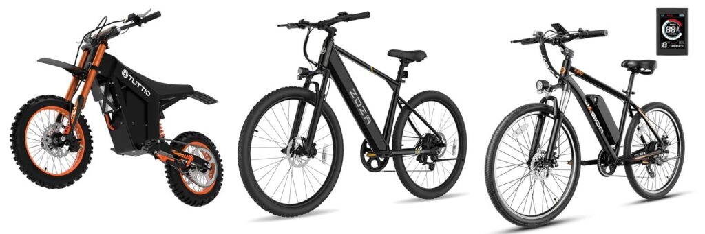 Mountain Ebike combined image