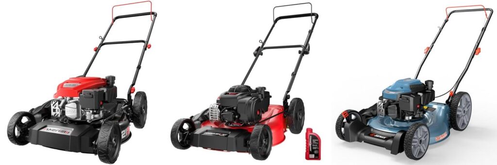 Mulching Push Mower combined image