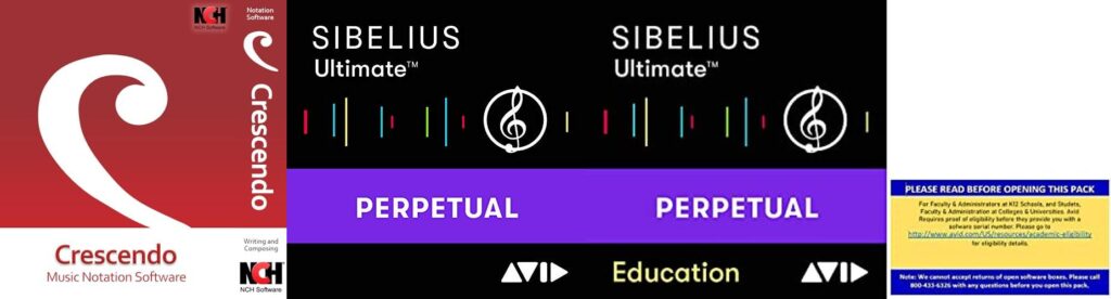 Music Composition Software combined image