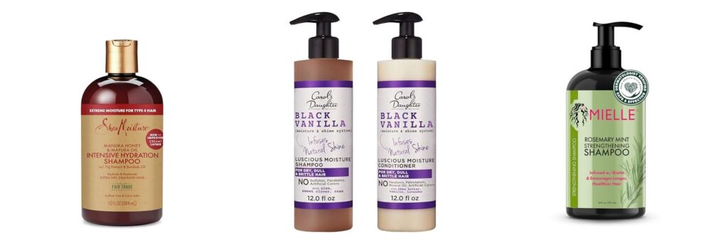 Natural Shampoo For Hair combined image