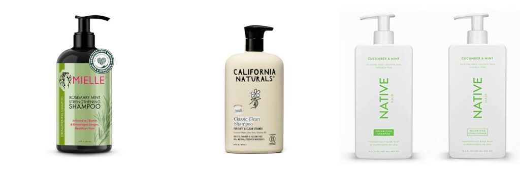 Natural Shampoo combined image