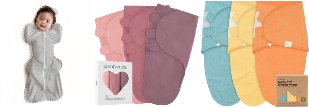 Newborn Swaddle combined image