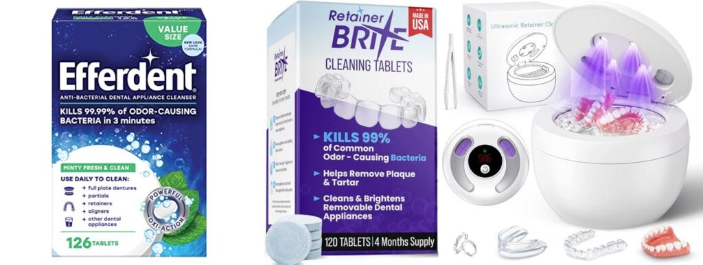 Night Guard Cleaner combined image