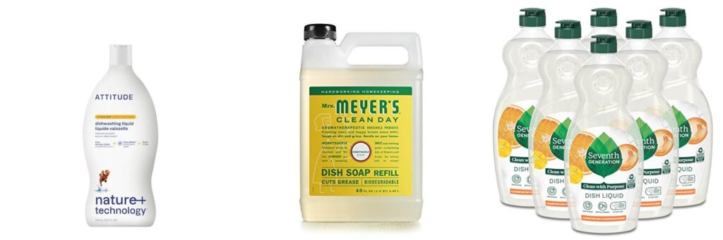 Non Toxic Dishwashing Liquid combined image