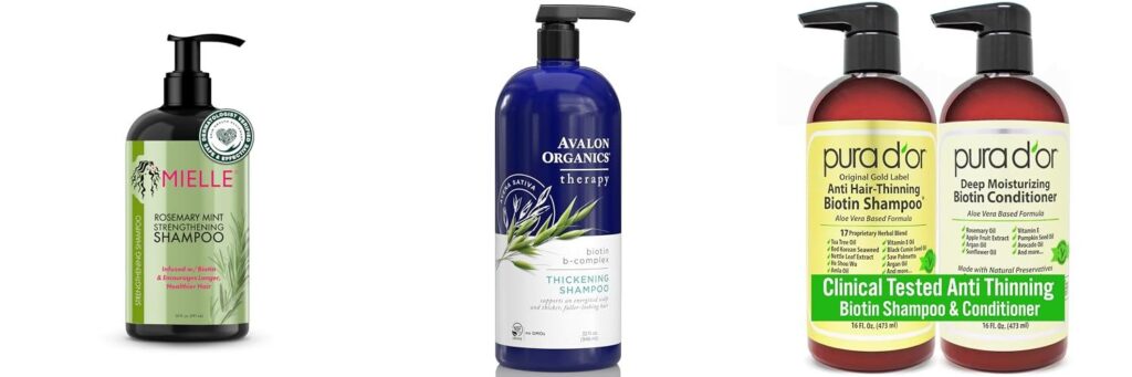 Organic Shampoo For Men combined image