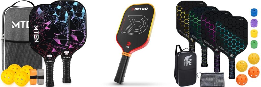 Pickleball Racket combined image