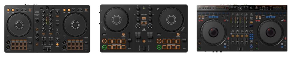 Pioneer Dj Controller combined image