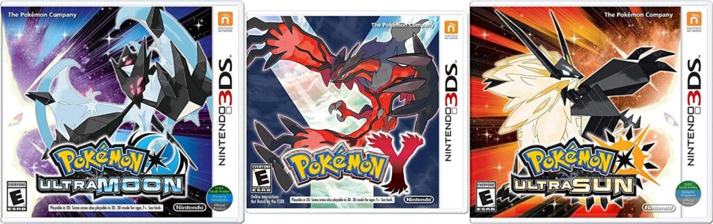 Pokemon 3Ds combined image