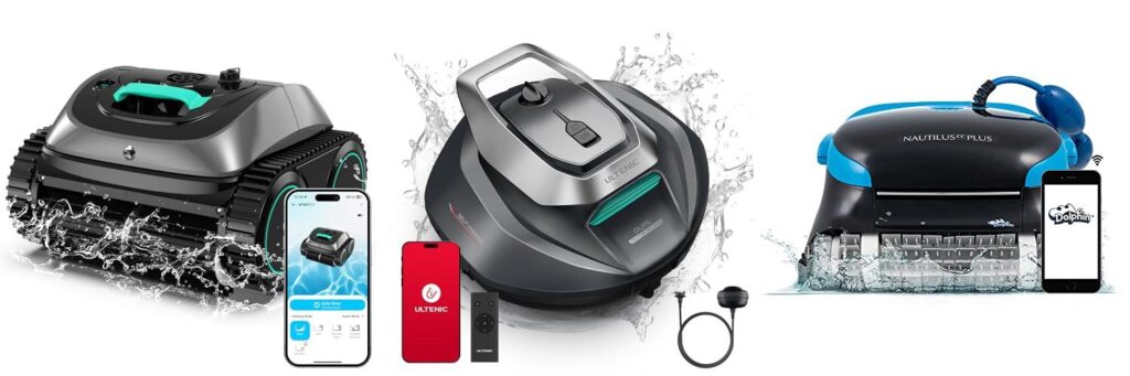 Pool Robot Cleaner combined image