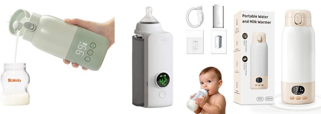 Portable Bottle Warmer combined image