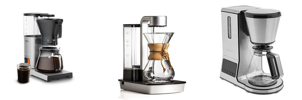 Pour Over Coffee Machine combined image