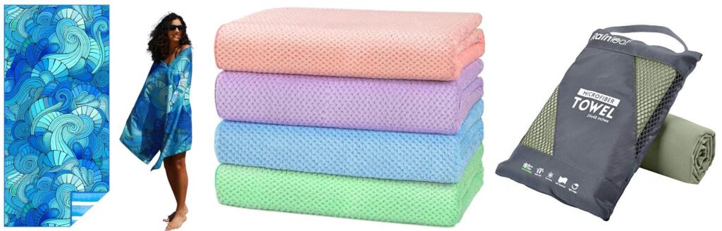 Quick Dry Towels combined image