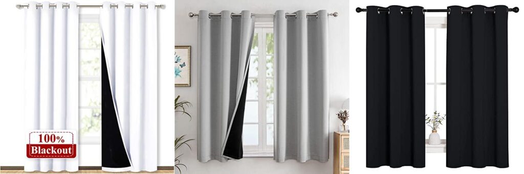 Rated Blackout Curtains combined image