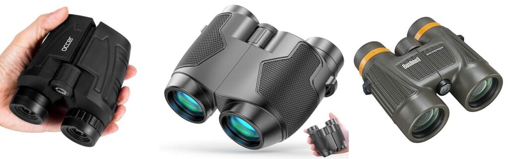 Rated Compact Binoculars combined image