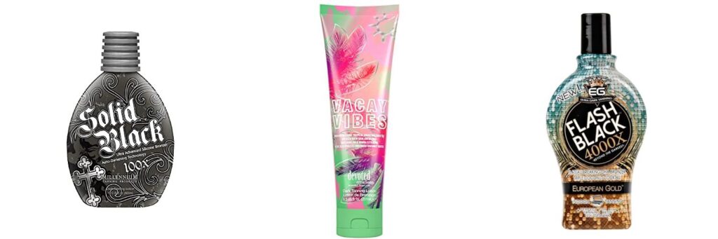 Rated Indoor Tanning Lotions combined image