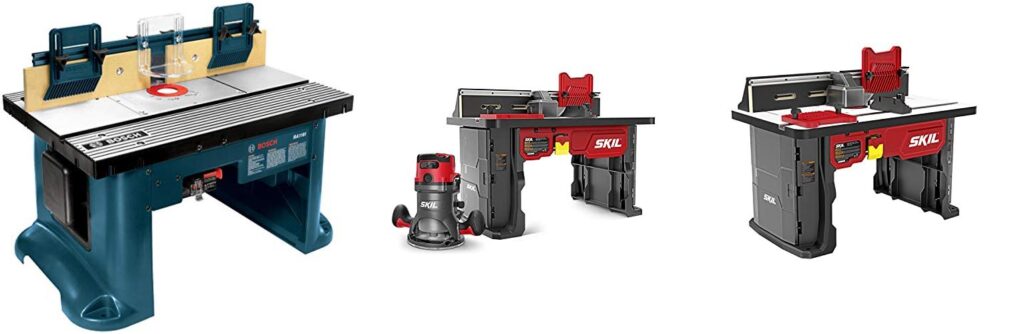 Router Tables combined image