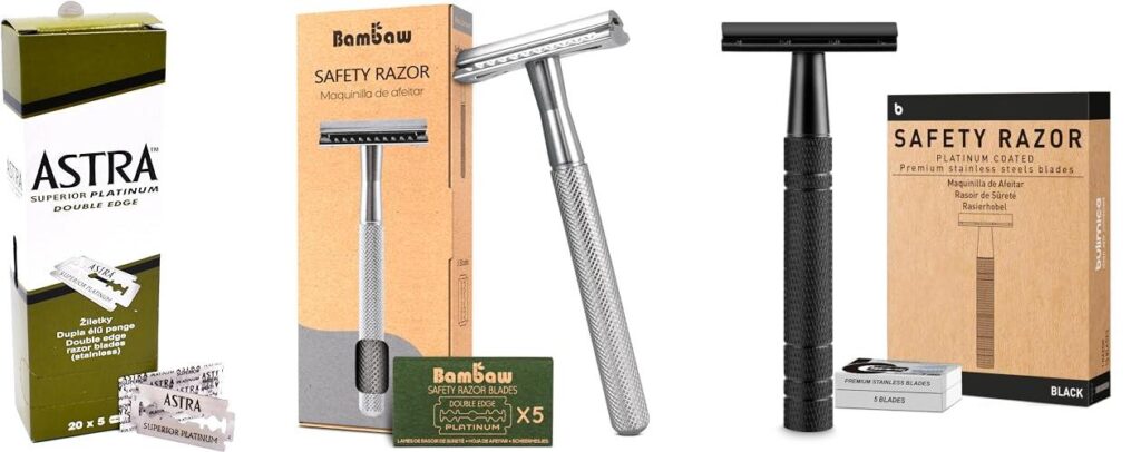 Safety Razors combined image
